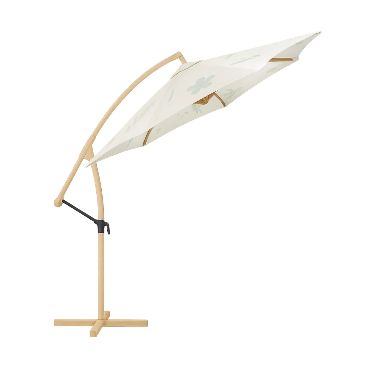 Sonnenschirm Holz Beige 300cm