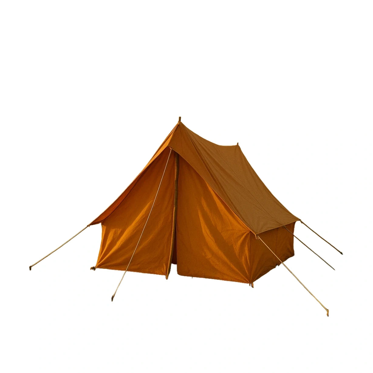 Baumwollzelt Orange 200x200x150 cm