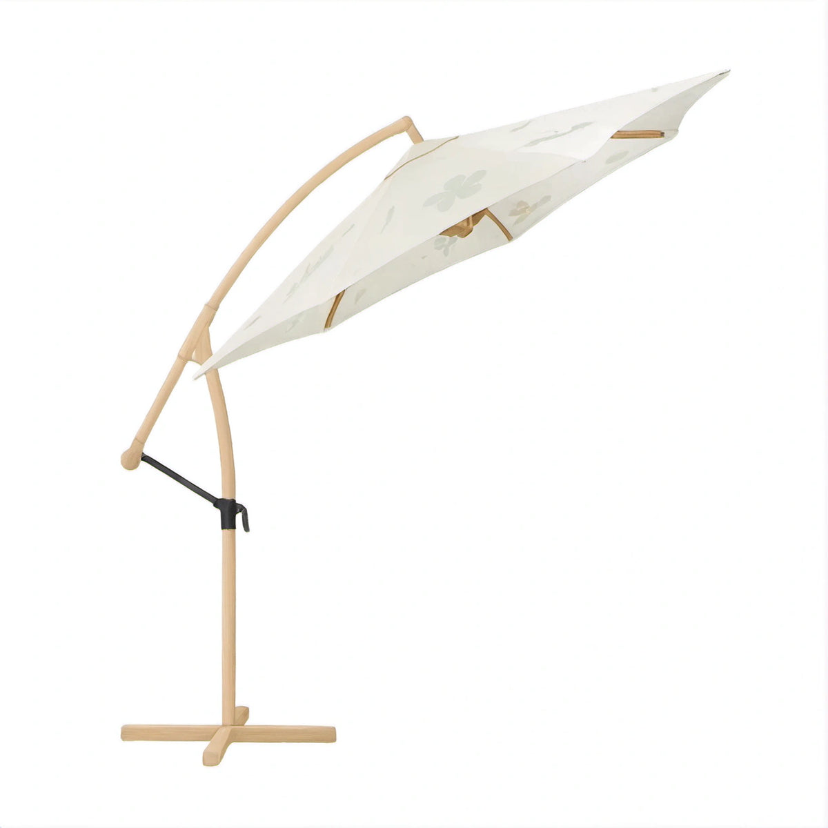 Sonnenschirm Holz Beige 300cm
